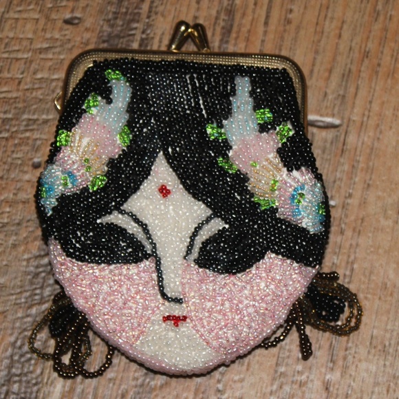 Handbags - Vintage hindu india woman change purse